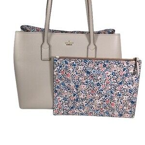 Kate Spade Hadley Road Dina Large Leather Tote Shoulder Bag Purse Blush MRP $348